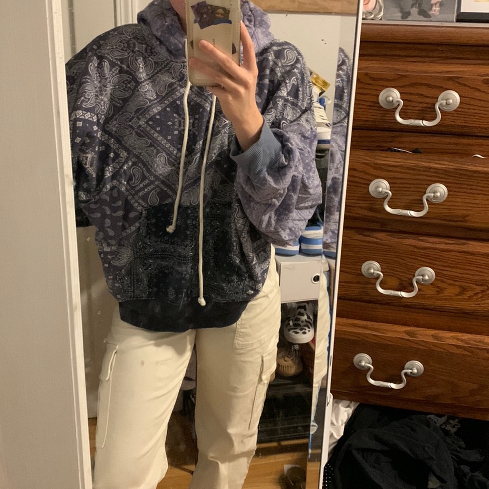 patchwork sweatshirt